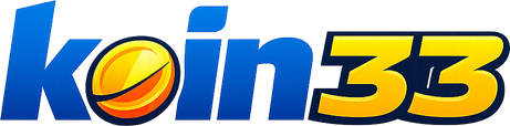 Logo koin33 platform hiburan online Indonesia